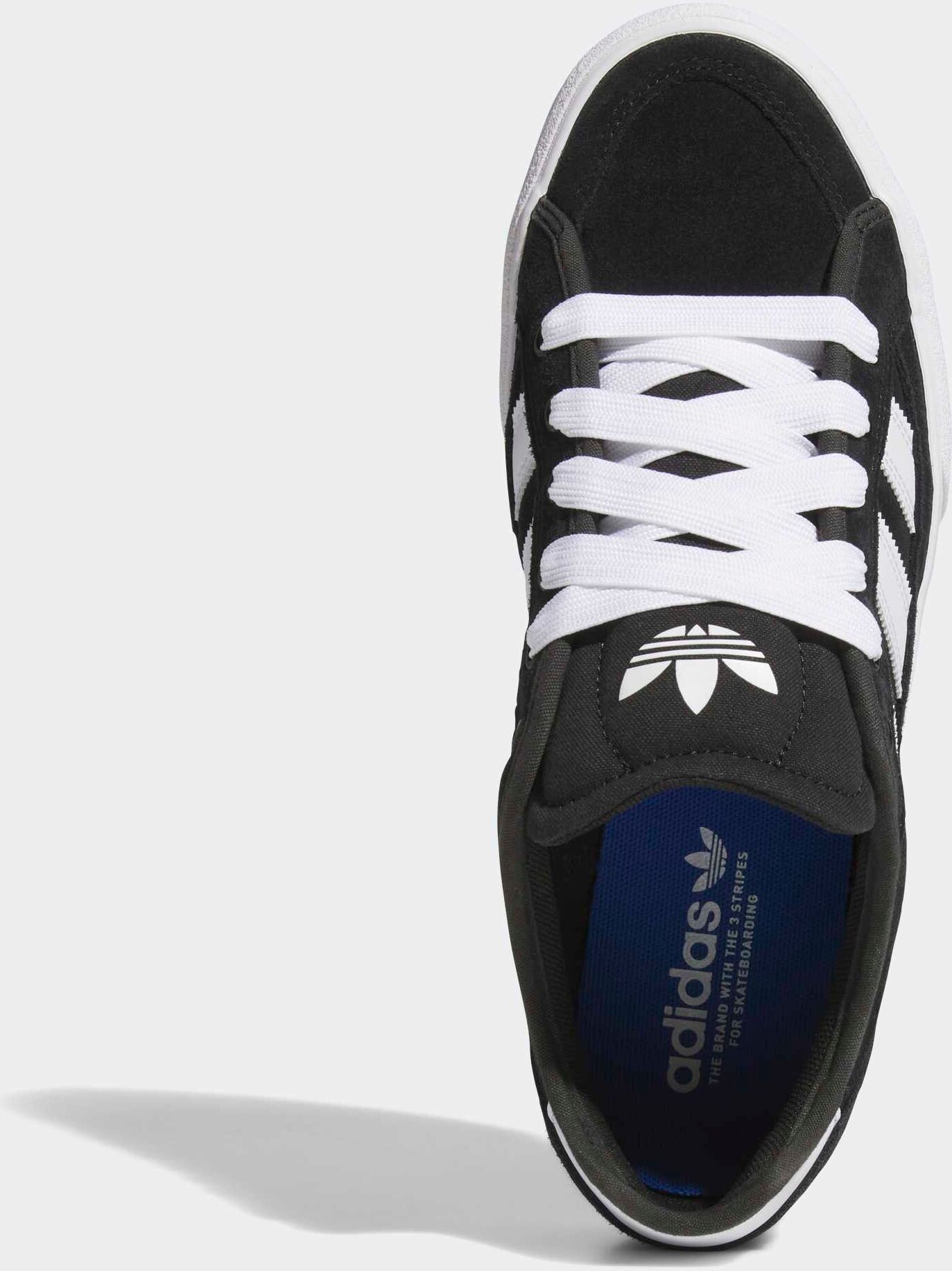 Sneaker ADIDAS ORIGINALS "COURT TNS PREMIERE", Herren, Gr. 38, core schwarz, ftwr weiß, blaubird, Leder, Synthetik, Schuhe Sneaker