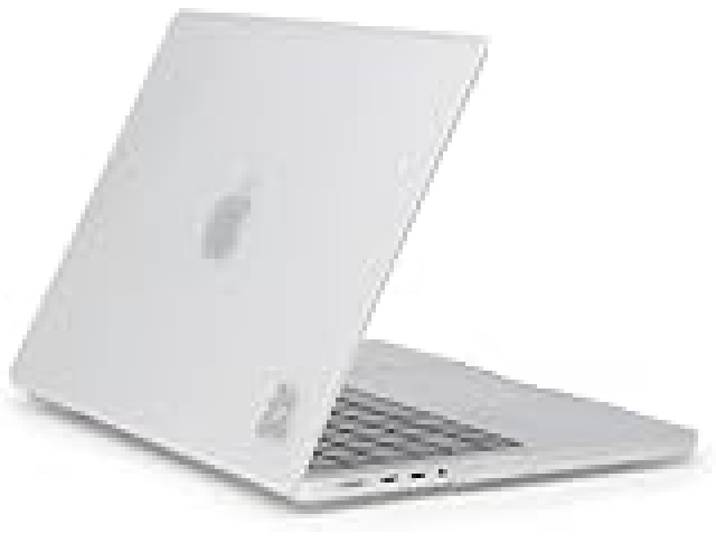 ZAGG Protection Macbook Snap-on, Coque en Deux Parties pour Macbook Pro (M2/M1&2020) [13 Pouces], entièrement ventilée, Facile d'accès, Design Fin et léger, antidérapante, résistante (Transparent)