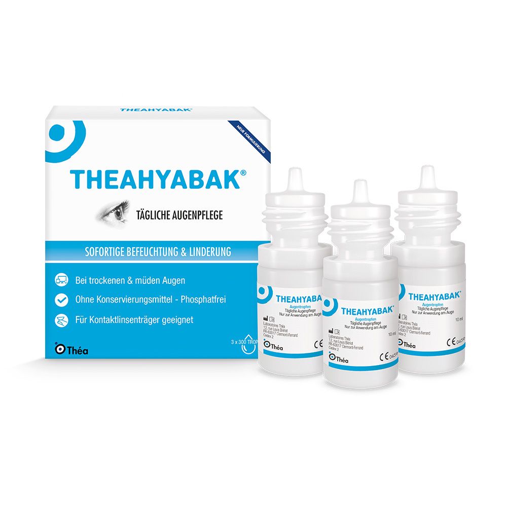 Theahyabak Augentropfen 3x10 ml