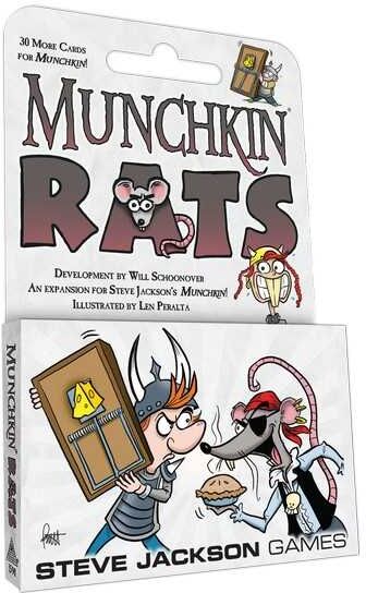Munchkin Rats Expansion for Munchkin Card Game, Ages 8+, by Steve Jackson Games