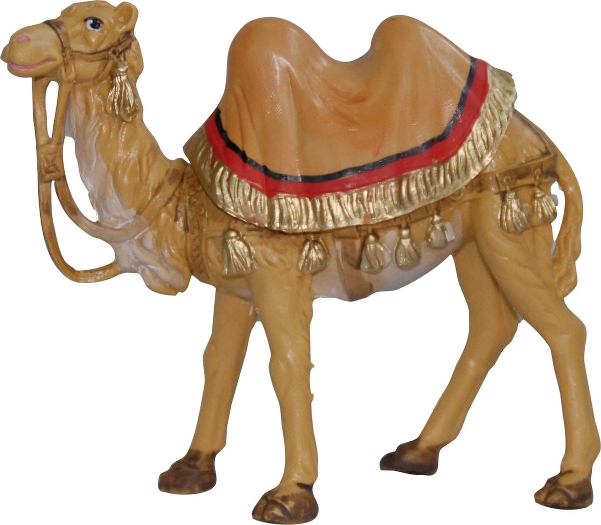 Kerststal figuur kameel beeldje, 13 cm