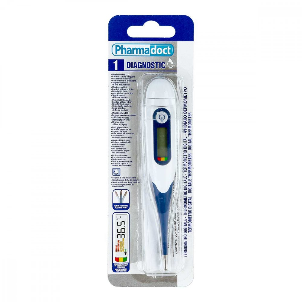 Axisis GmbH Fieberthermometer digital mit flexibler Spitze 06086238