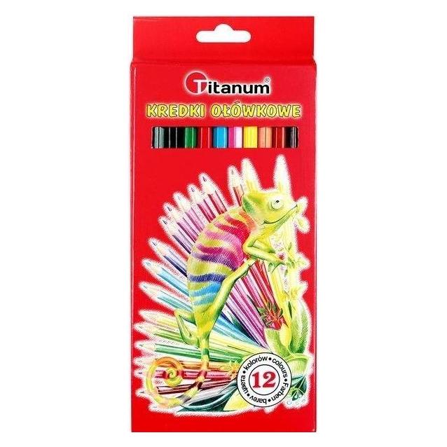 Titanum Kameleon Sechskantstifte, 12 Farben (12x) (47590923)