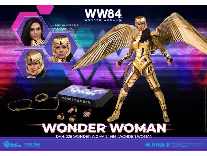Beast Kingdom Toys Actionfigur Wonder Woman 1984 DAH-026 Dynamic 8ction Heroes 1/9 Wonder Woman 21 cm