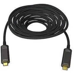 Kindermann 5773 000 508 USB Kabel 8 m USB 3.2 Gen 2 (3.1 Gen 2) USB C Schwarz (8 m, USB 3.2 Gen 2), USB Kabel