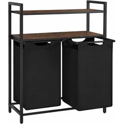 Relaxdays, Wäschekorb, Wäschekorb (46 l)