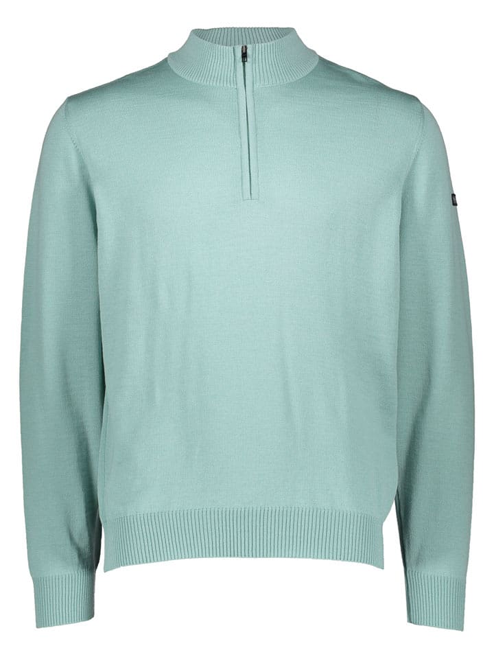 Maerz Muenchen Wollpullover in Türkis - 56