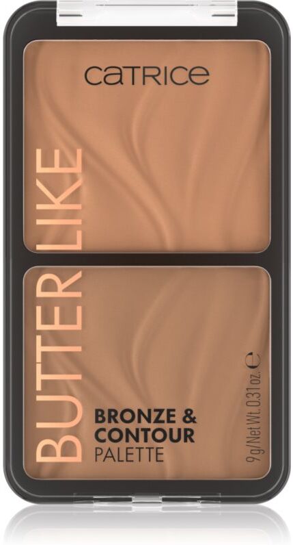 Catrice Butter Like Bronze & Contour contouring palette with bronzer shade 010 Born To Shape 9 g