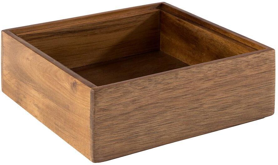 APS Box in legno "Woody" 15 x 15 cm