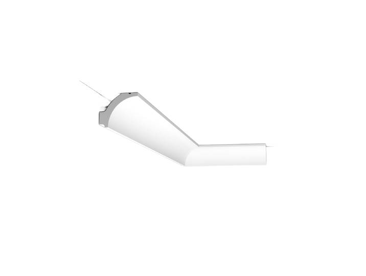Deko-Stuckleiste „C 260“ - 200 cm weiss Orac Decor