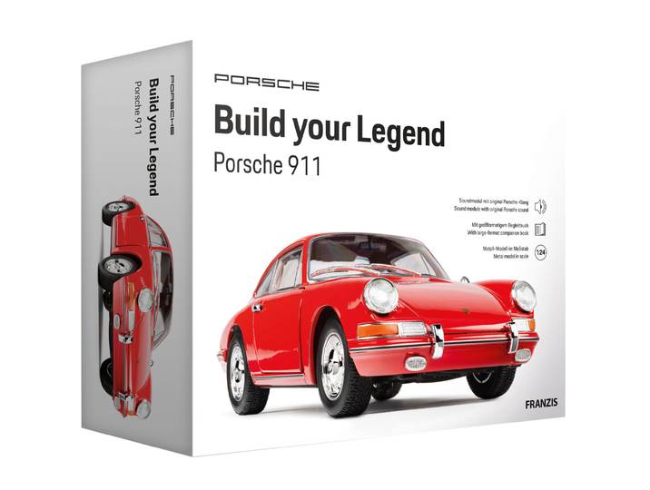 Porsche 911 (1965) Modellbausatz, Massstab 1:24