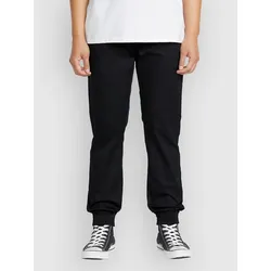 Volcom Frickin Slim Sweatpants black Gr. XL