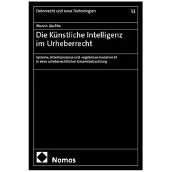 Die Künstliche Intelligenz im Urheberrecht, Fachbücher von Marvin Jäschke