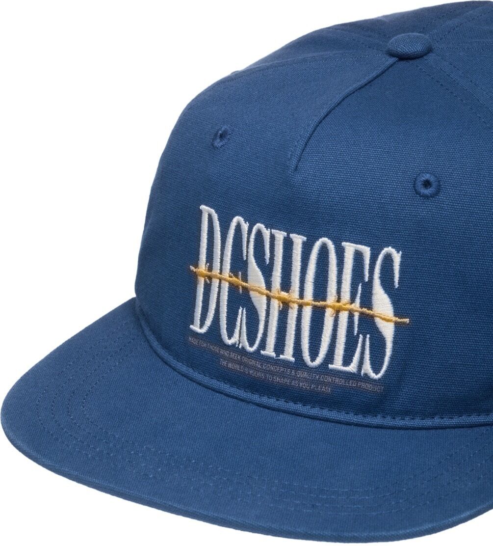 Snapback Cap DC SHOES "Centered Wire", Herren, ensign blau, Baumwolle, Caps Snapback Cap