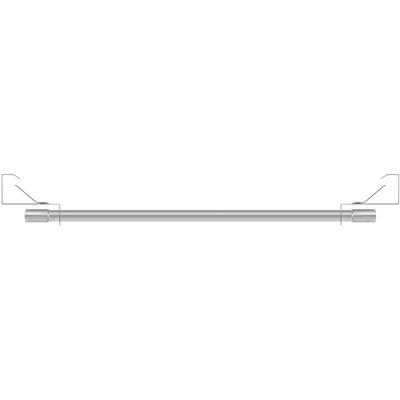 Klemmstange GOOD LIFE "Easy-fix" Gr. 2, silber (edelstahlfarben), Ø:8mm, Kunststoff, Metall, Gardinenstangen
