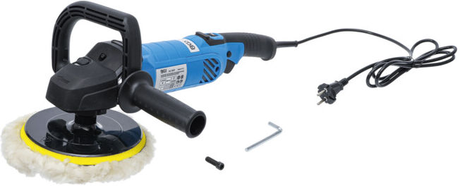 Polisseuse rotative électrique max. 3 000 tr/min 1 300W Ø 180 mm BGS ; BGS technic (9337)
