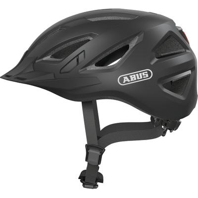 Fahrradhelm ABUS "URBAN-I 3.0" Gr. XL, schwarz (velvet schwarz), Helme, XL Kopfumfang: 61cm - 65cm