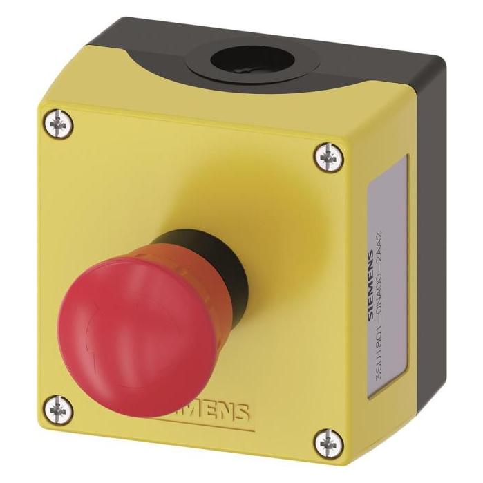 Siemens Enclosure for command devices, 22mm (3SU1801-0NA00-2AA2)