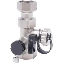 Logafix Kappenventil 1'' PN10 vernickelt