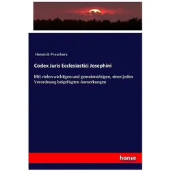 Codex Juris Ecclesiastici Josephini, Fachbücher von Anonym