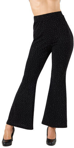 Hose "Glitzer", schwarz