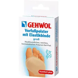 Gehwol Vorfußpolster mit Elastikbinde Gross 1 ST