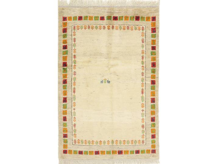 Perser Gabbeh Loribaft Edition Teppich 95x142 Handgeknüpft Modern Orientteppich Perserteppich Wolle