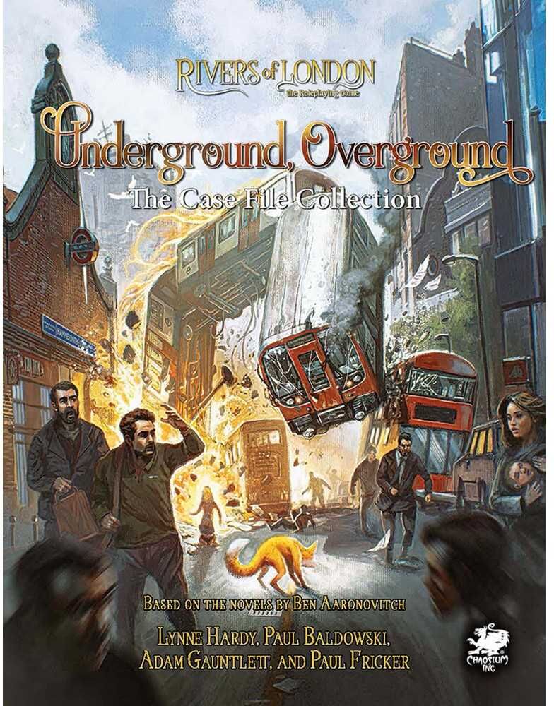 Rivers of London: Underground, Overground Roleplaying Game Scenario Collection by Chaosium