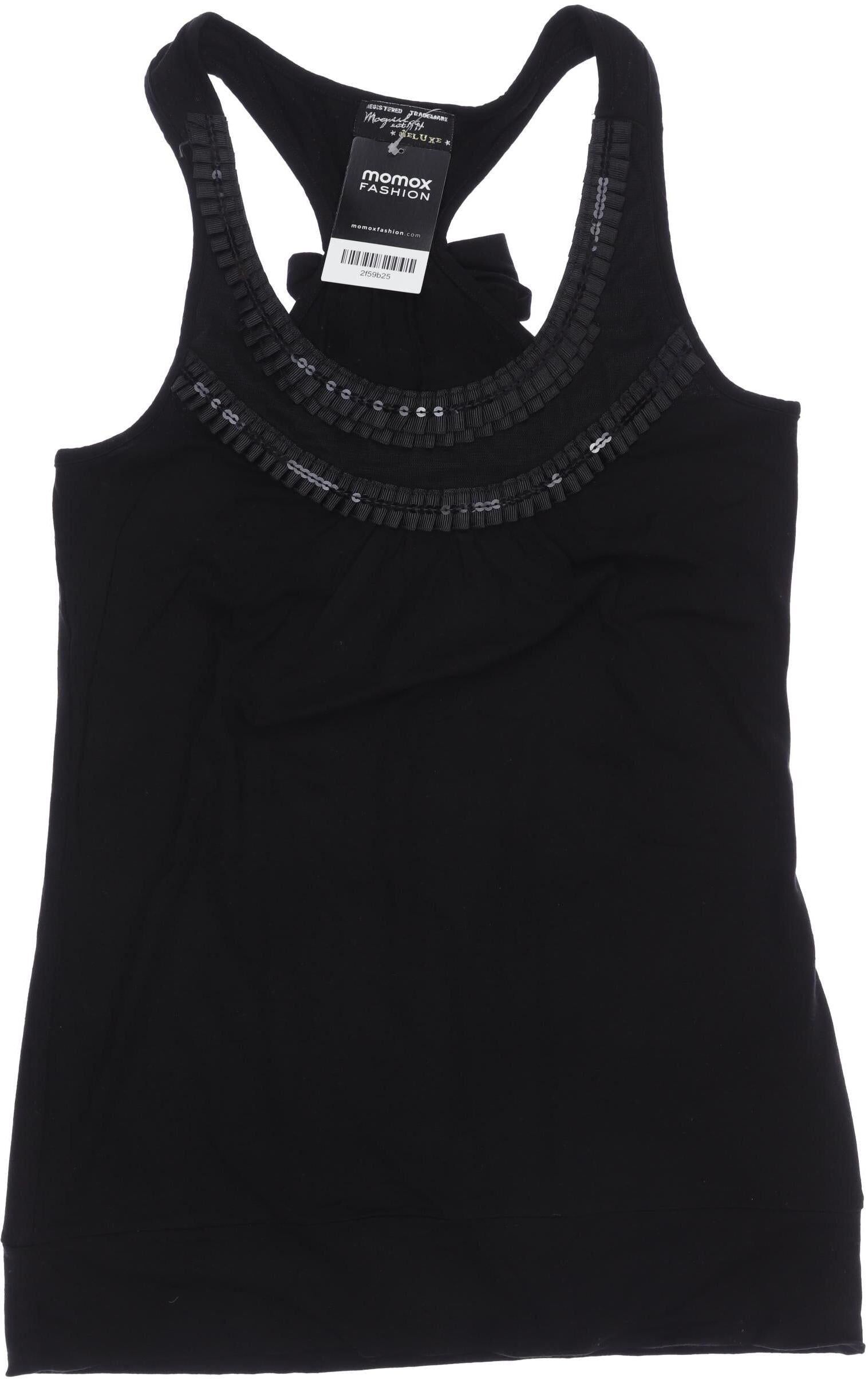 Mogul Damen Top, Schwarz, Gr. M, Viskose - Second Hand