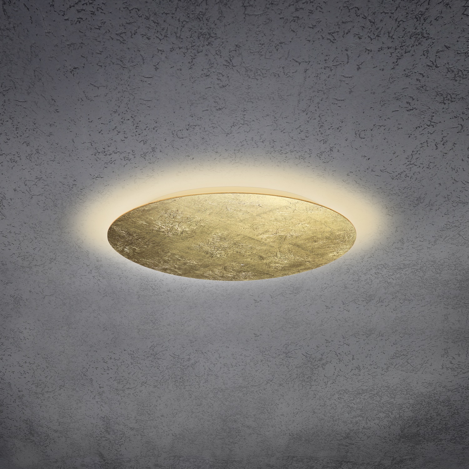 Escale LED-Wand-/Deckenleuchte BLADE 59cm Blattgold 86680309 4011895481887