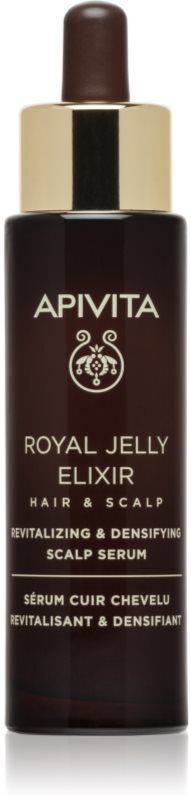 Apivita Royal Jelly Elixir Revitalizing & Densifying Scalp Serum sérum revitalisant pour cuir chevelu 50 ml