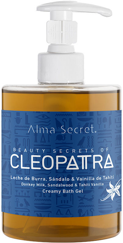 Alma Secret Cleopatra gel da bagno al sandalo e vaniglia di Tahiti 500 ml