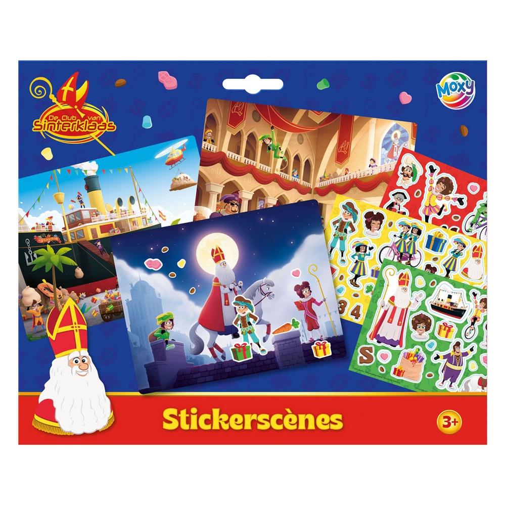 Grafix Club of Sinterklaas Aufkleberszene - 23x28cm (77311725)