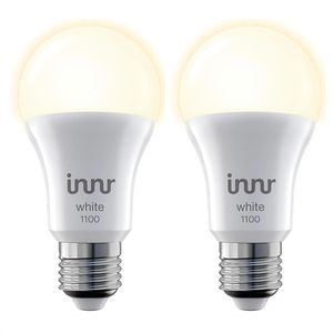 Innr LED-Lampe RB 267-2 White Bulb, E27, 10,4W ersetzt 100W, warmweiß, App-fähig, ZigBee, 2 Stück