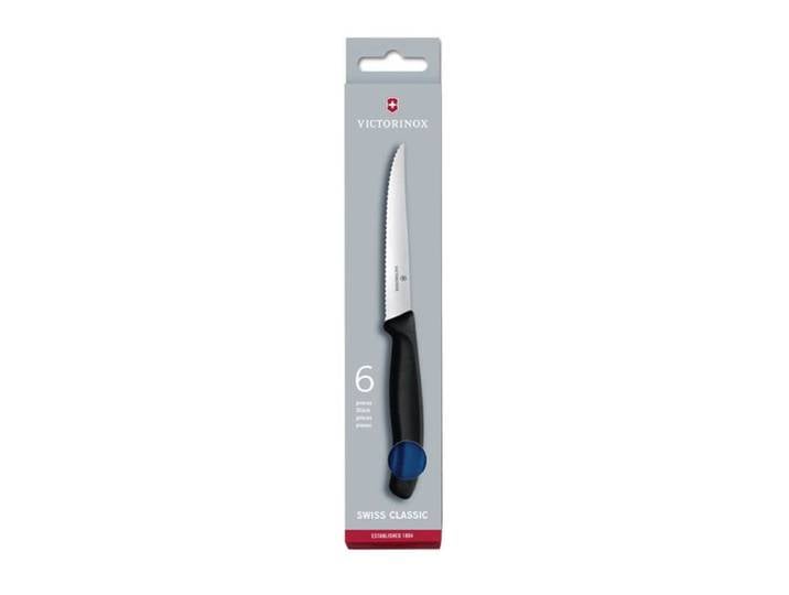 Victorinox Steakmesser 11cm 6er Set blau