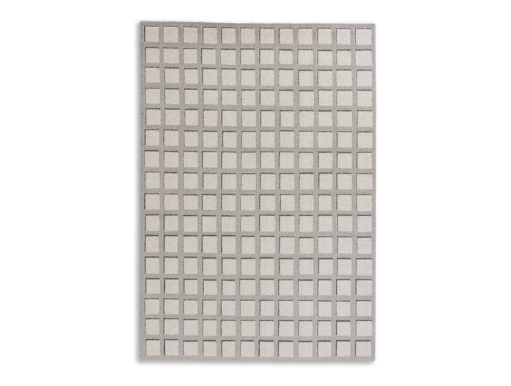 Hochflorteppch Amaze Kästchen 200 x 290cm Braun/Sand
