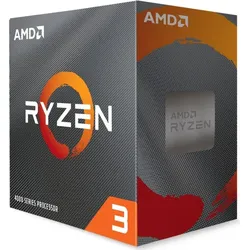 AMD Ryzen™ 3 4100 4-Kern CPU, Sockel AM4, Boxed (mit Wraith Stealth Kühler)