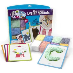 Learning Resources Spielschaum, Schaumstoffmasse, Buchstaben-Lernset