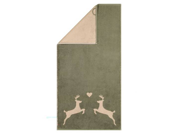 Cawö Frottierwäsche Alpenchic Hirsche – 50x100 cm