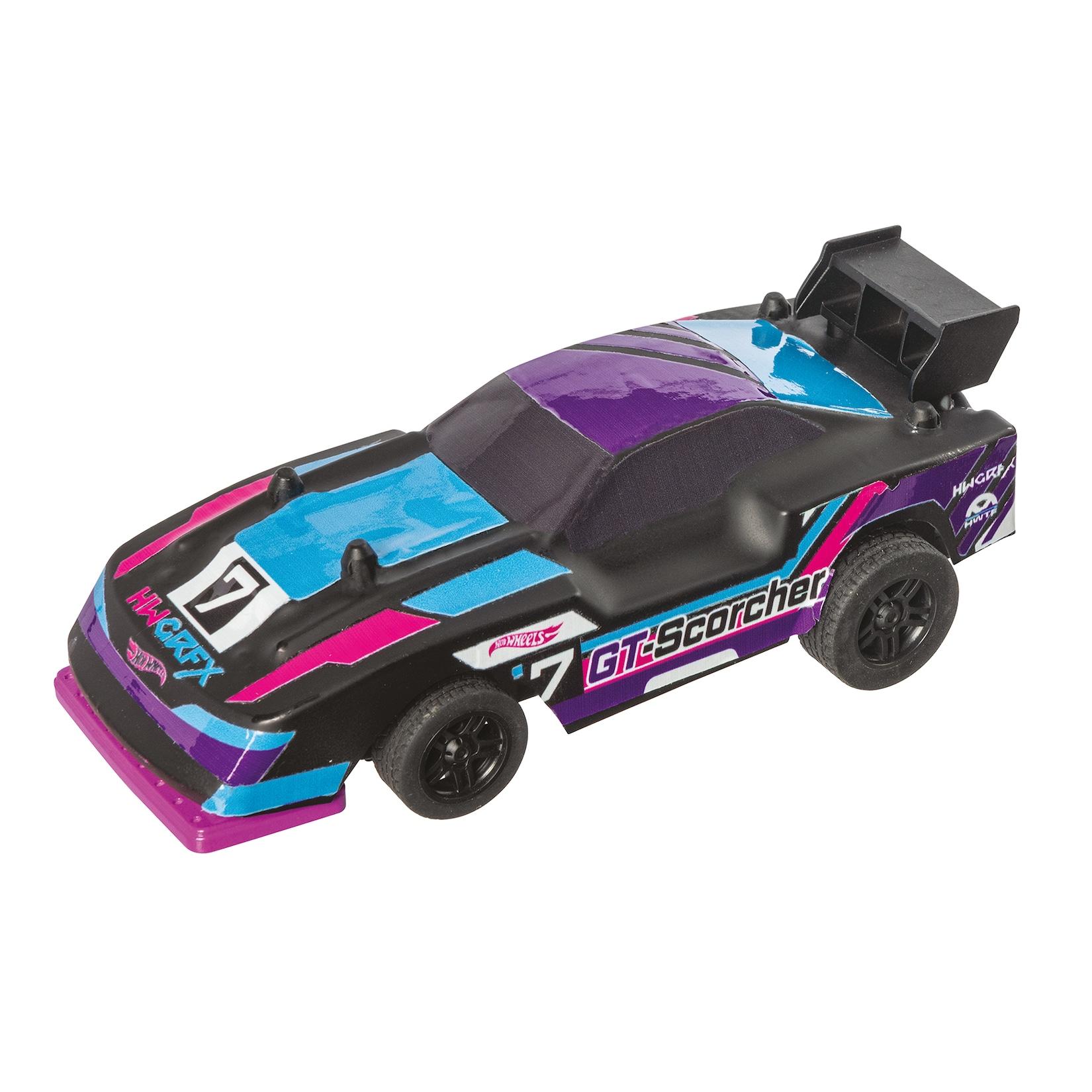 Happy People RC Auto Hot Wheels Lets Race Team Netflix 1:28 27/40MHz blau/lila