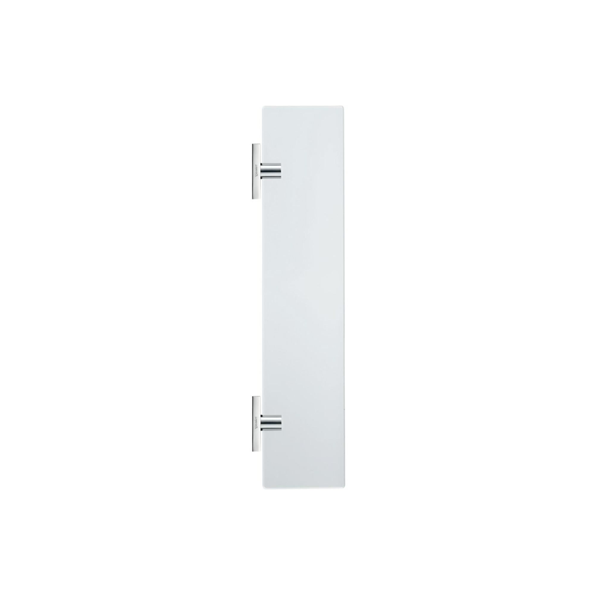 Duravit Glasablage Karree 60x11cm, Glas matt, Halter chrom (0099501000)