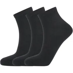 3er Pack ENDURANCE Mallorca Quarter Socken 1001 - black 47-50