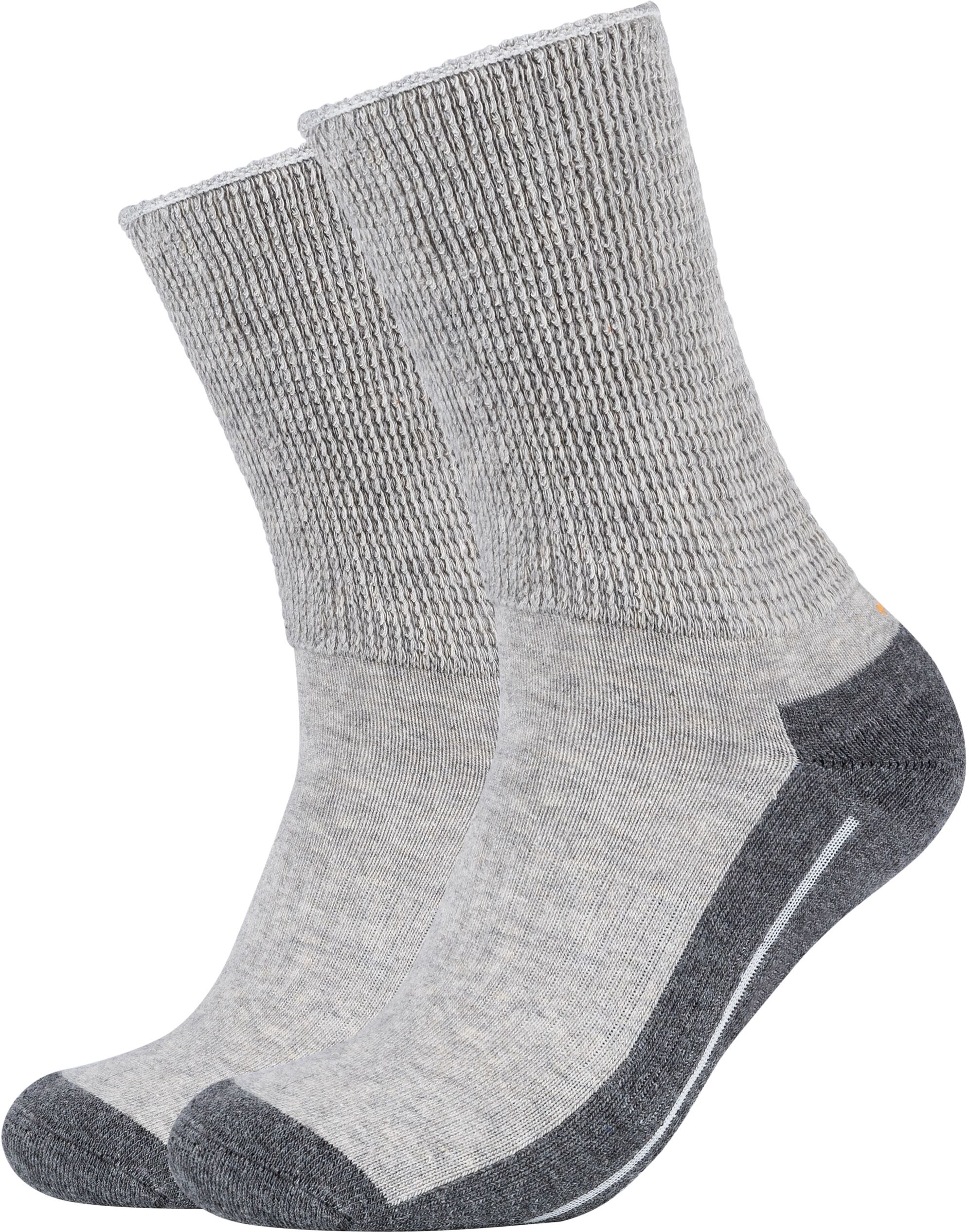 Socken CAMANO "function", Herren, Gr. 39-42, grau (light grau), Obermaterial: 60% Baumwolle, 37% Polyester, 2% Elasthan, 1% Polyamid, Socken Socken, perfekte Feuchtigkeitsregulation