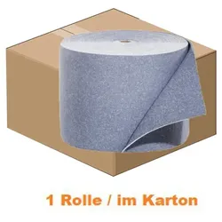 Absorptionsrolle PIG BLUE® Saugrolle 1 Rolle je Beutel Abmessung 38 cm x 4600 cm, Absorbiert 121,3 L je Rolle
