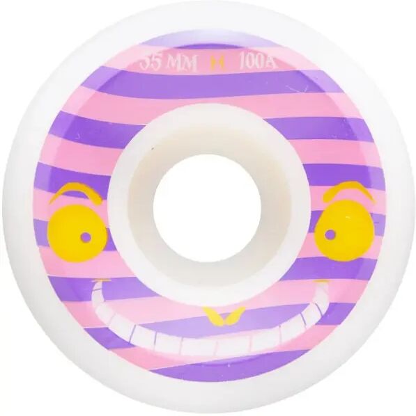 SureGrip Roller Skate Wheels Huck Wonderland 4-Pack (Chesire Cat)  - White;Pink;Purple