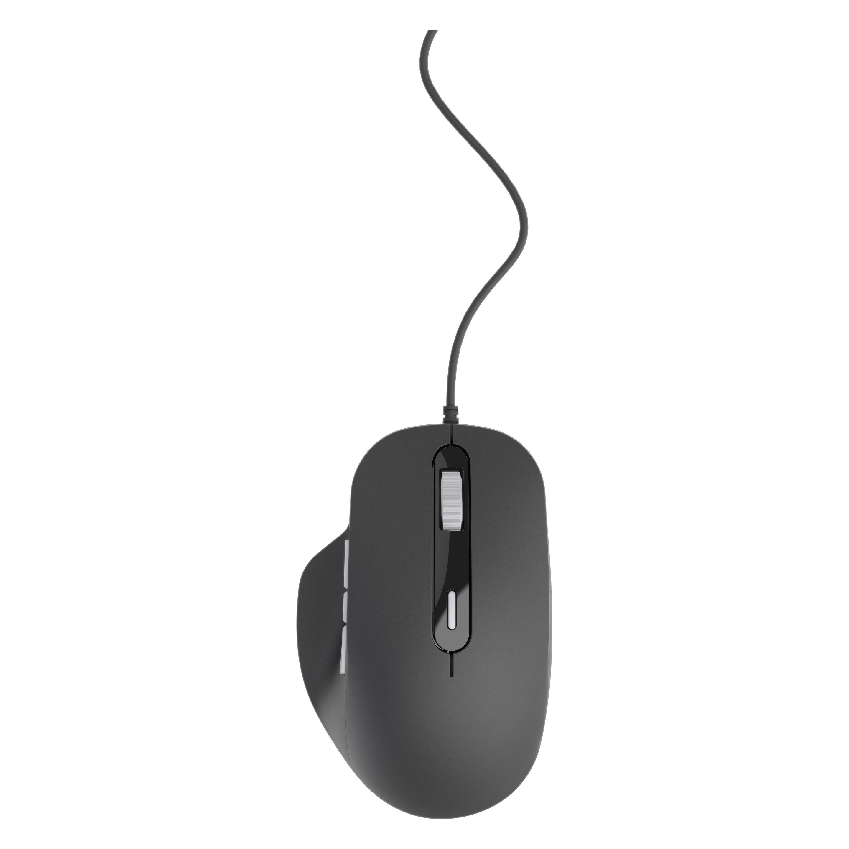 Gembird MUS-6B-02 Optical LED mouse USB black (Kabelgebunden) (MUS-6B-02)