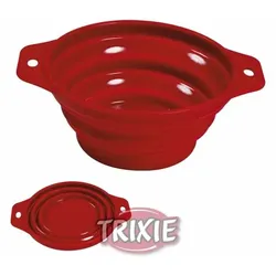 Trixie Reisenapf Silikon 1 l | Hundenapf ø 18 cm