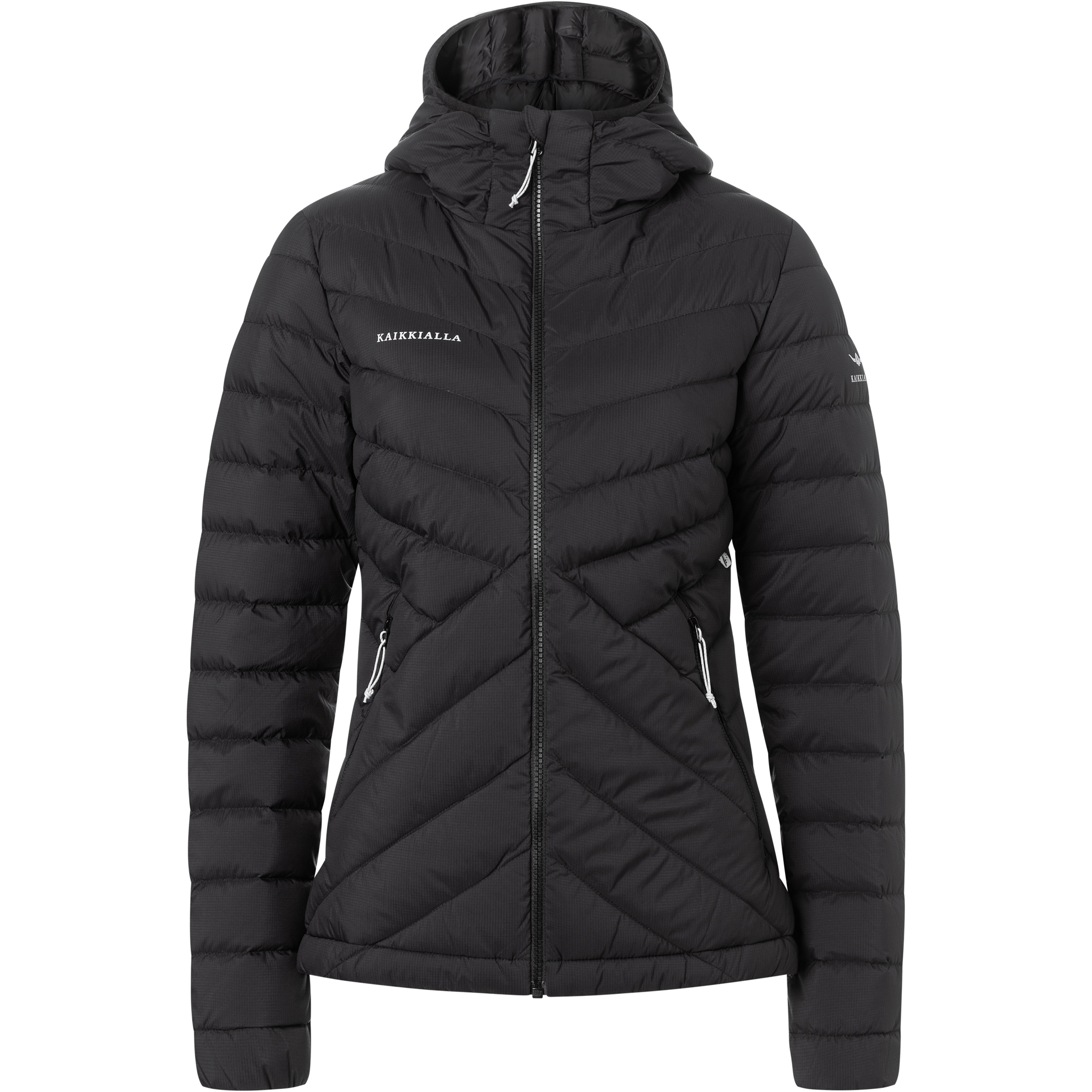 Bergzeit Basics Kaikkialla Nikkala Damen Isolationsjacke schwarz Größe XXL Trekking Klein verpackbar Wasserabweisend