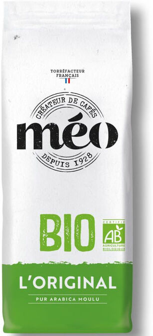 Cafés Méo Méo - Classic Bio Gemahlener Kaffee 250 G - MaxiCoffee