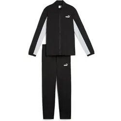 PUMA Kinder Anzug Poly Baseball Suit B, Größe 176 in Schwarz Schwarz